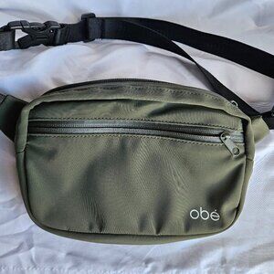 Obe Forest‎ Green Fitness Waist Bag Fanny Pack Belt Bag Zippered/Adjustable